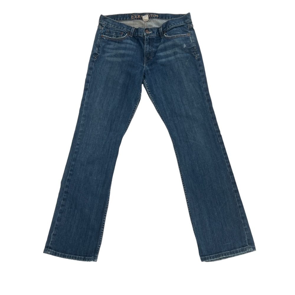 Ezra Fitch Women’s Distressed Straight Leg Jeans Size 30